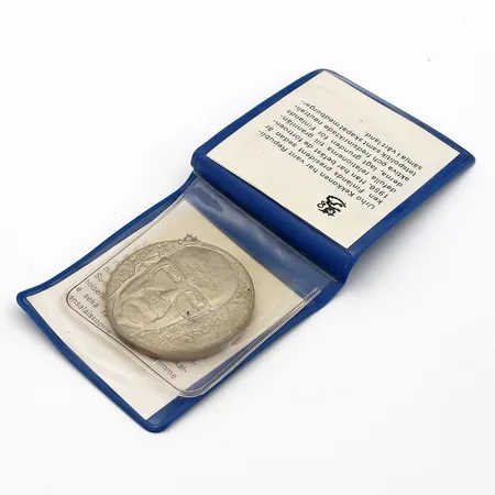 Juhlaraha, Urho Kekkonen 1975, nimellisarvo 10mk, 500, Paino: 23,8 g
