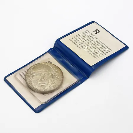 Juhlaraha, Urho Kekkonen 1975, nimellisarvo 10mk, 500, Paino: 23,8 g