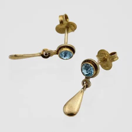 Kivikorvakorut, korkeus 17mm, 925br,  Paino: 1,1 g