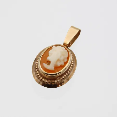 Camee-riipus, korkeus 16mm, 585br,  Paino: 0,4 g