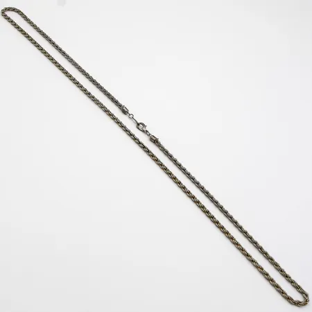 Kaulakoru, pituus 78,5cm, metallia