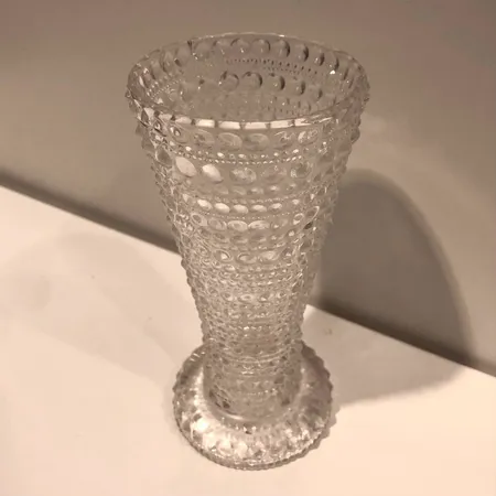 Kääntömaljakko Nuutajärvi, Oiva Toikka, Kastehelmi, Korkeus 15,5 cm