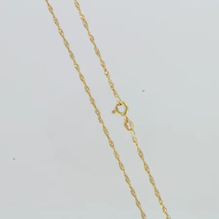 Kaulaketju, pituus 45cm, 585,  Paino: 1,8 g