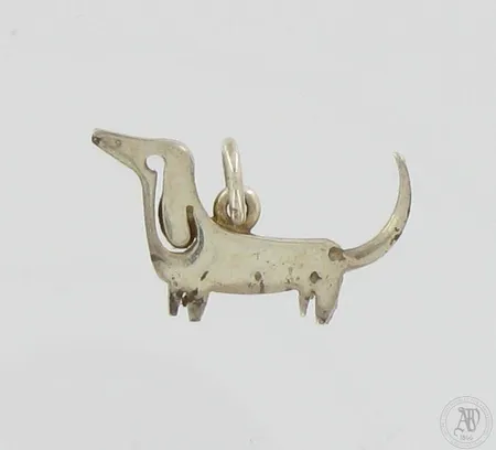 Koira-riipus, korkeus 13mm, 925,  Paino: 2,3 g