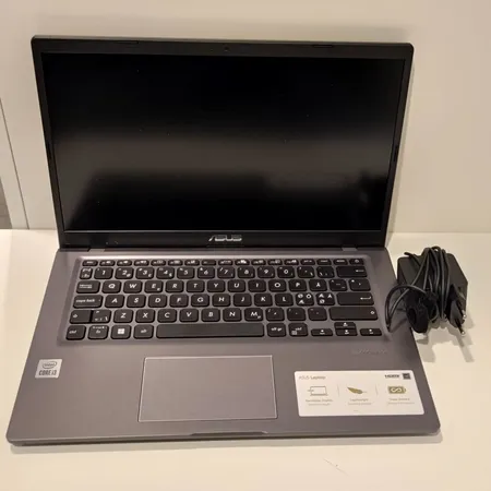 Kannettavatietokone Asus Vivobook 14, C415 i3/8/256, laturi, ostopäivä 27.10.2022, laukku