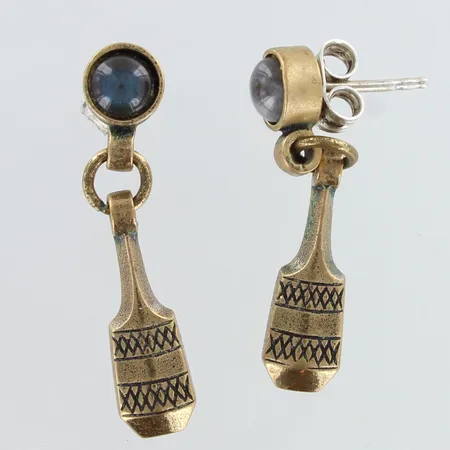 Kivikorvakorut, Kalevala Koru, korkeus 30mm, pronssia