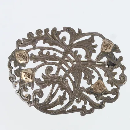 Rintaneula, käytön jälkiä, leveys 38mm, 900h ,  Paino: 4,9 g