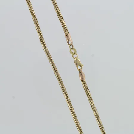 Käärme-kaulaketju, pituus 57.5mm, 585,  Paino: 8,1 g