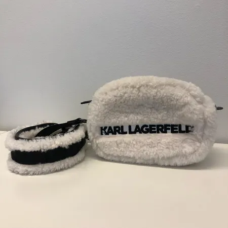 Laukku Carl Lagerfeld KL XCD Shearling CB , mukana alkuperäinen säilytyspussi