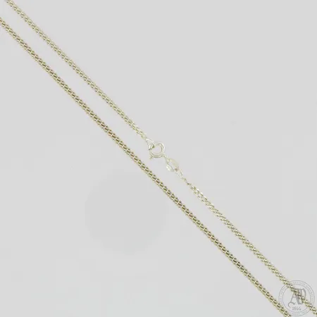Panssarikaulaketju, pituus 71cm ja leveys 2mm, 925,  Paino: 11 g