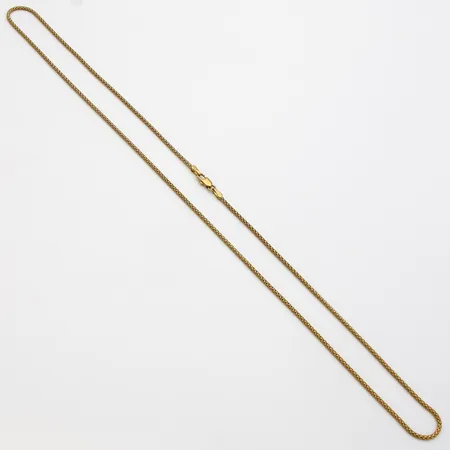 Kaulaketju, pituus 55cm, leveys 1,4mm, 750, Paino: 4,8 g
