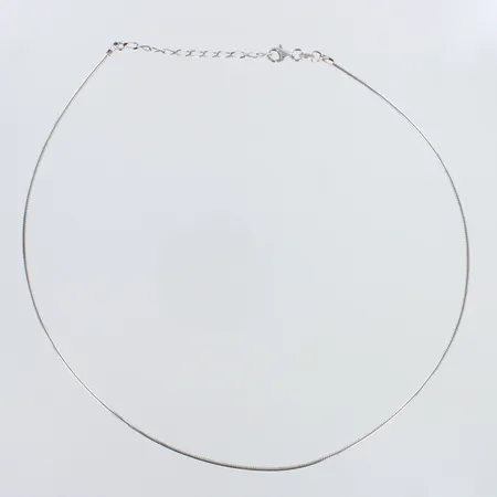 Kaulaketju, pituus 40,5-45,5cm, 925,  Paino: 5,2 g