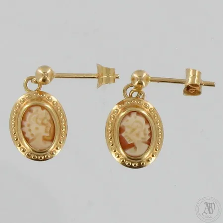 Came-korvakorut, korkeus 15mm, leveys 10mm, 750br,  Paino: 1,4 g