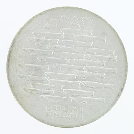 Juhlaraha, Turku 1229-1979, nimellisarvo 25mk, 500,  Paino: 26,3 g