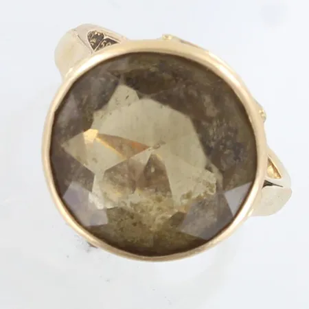 Kivisormus, käytön jäkiä, kivi kulunut, koko 16, 585br,  Paino: 4,5 g
