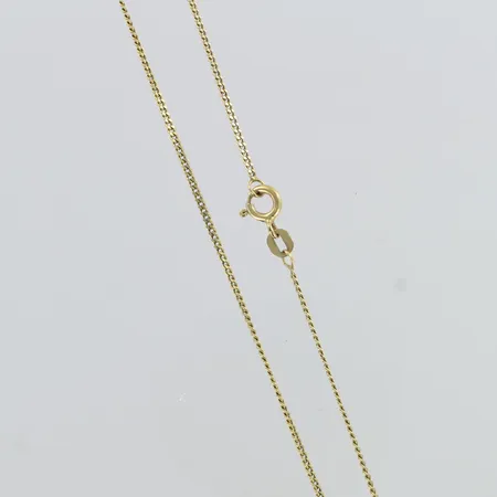 Panssarikaulaketju, käytön jälkiä, pituus 44.5mm, 925,  Paino: 2,3 g