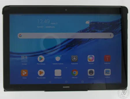 Huawei MediaPad T5 10 4G, alkuperäinen laatikko ja ostokuitti.