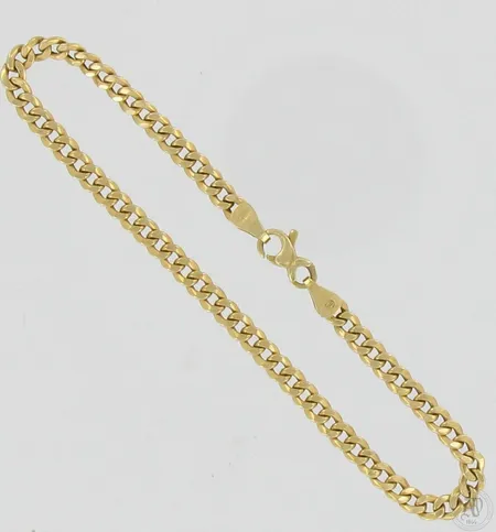 Panssariranneketju, pituus 185mm, leveys 4mm, 585,  Paino: 3 g