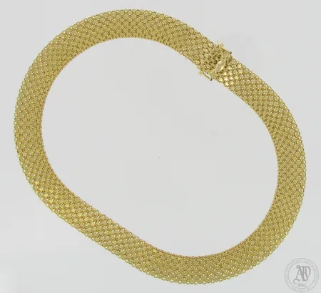 X-lenkkikaulaketju, pituus 45cm, leveys 15mm, 585,  Paino: 29,2 g