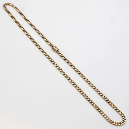 Panssarikaulaketju, pituus 60,5cm ja leveys 5mm, 585,  Paino: 47,8 g