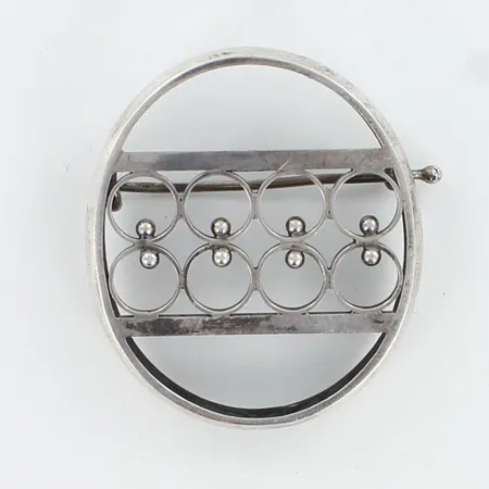 Rintakoru, Aarikka, Finland, käytön jälkiä, korkeus 43mm, 916h,  Paino: 12 g