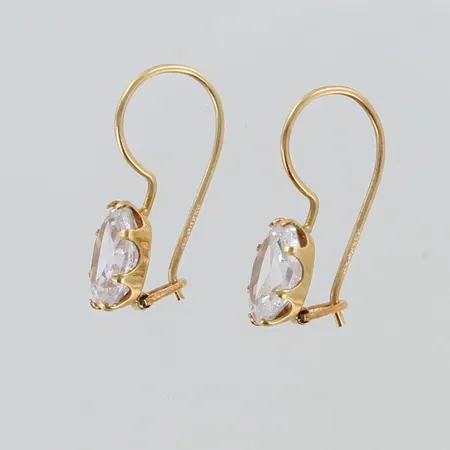 Kivikorvakorut, korkeus 20mm, 585br,  Paino: 1,7 g