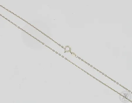 Panssarikaulaketju, pituus 40cm, leveys 1mm, 925,  Paino: 1,7 g