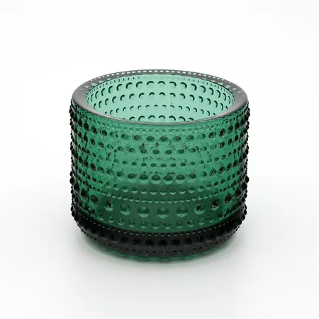 Tuikku, Iittala, Kastehelmi, vihreä, korkeus 65mm.