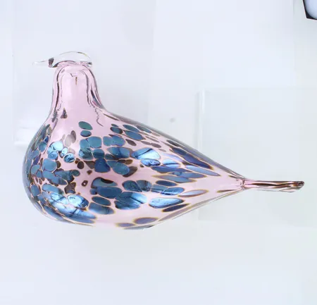 Lasilintu, Viitakerttu, Iittala, design Oiva Toikka, sign. O. Toikka Iittala.