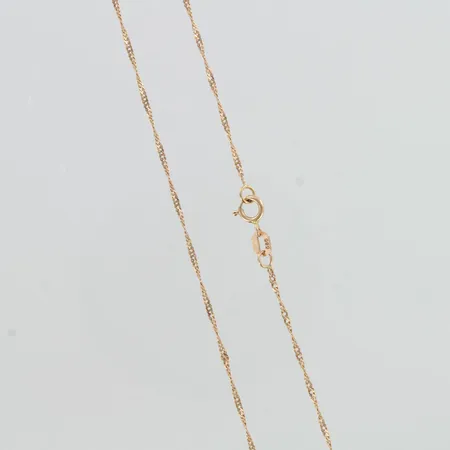 Singapore-kaulaketju, pituus 52.5cm, 585,  Paino: 1,1 g
