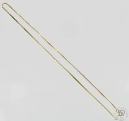 Venetsia-kaulaketju, pituus 51cm, käytön jälkiä, 585,  Paino: 13,1 g