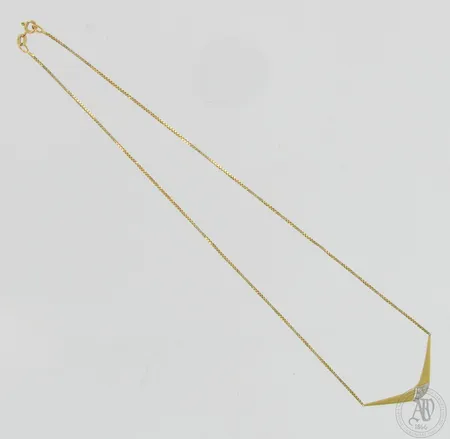 Kivikaulakoru timanteilla 4xn.0.01ct (8/8-hiontaisia), 750,  Paino: 4,2 g