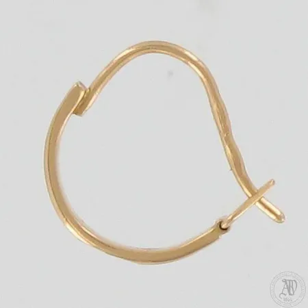 Pariton korvakoru, korkeus 17mm, 585,  Paino: 1,1 g