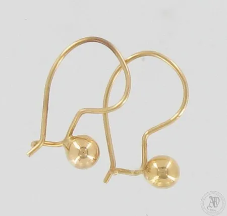 Korvakorut, korkeus 16mm,  Paino: 0,6 g