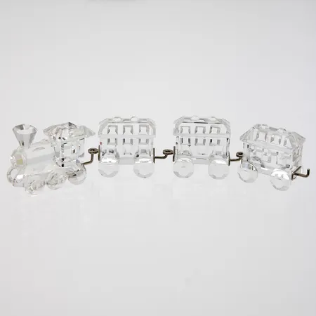 Neliosainen Kristallikoriste, Swarovski, leveys 90mm