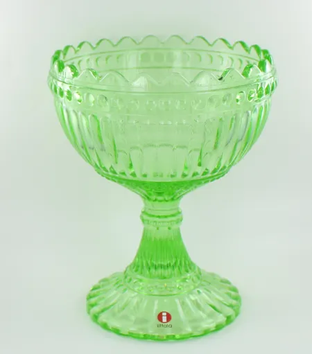 Mariskooli, Iittala, korkeus 155mm, vaalen vihreä