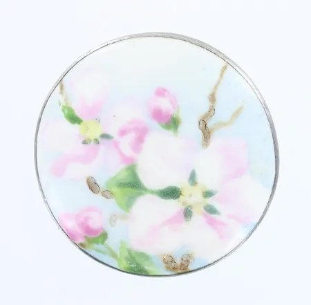 Keraaminen rintaneula, Ø 48mm, 813br,  Paino: 19 g
