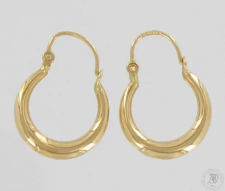 Korvakorut, korkeus 22mm, 585,  Paino: 1,4 g