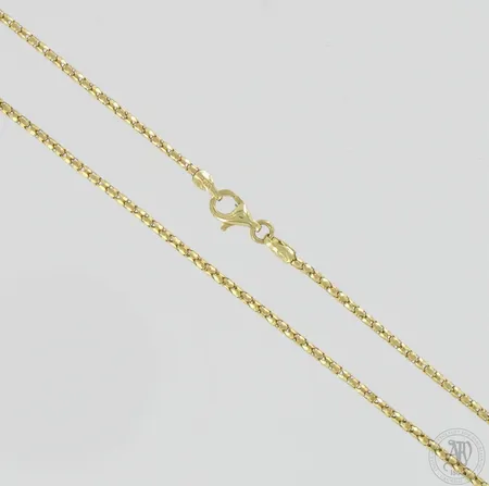 Kaulaketju, pituus 45,5cm, 585,  Paino: 3,3 g
