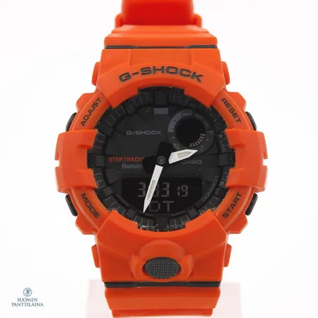 Rannekello, Casio G-Shock Step Tracker, 5554, GBA-800, taulun Ø 47mm, laatikko ja manuaali