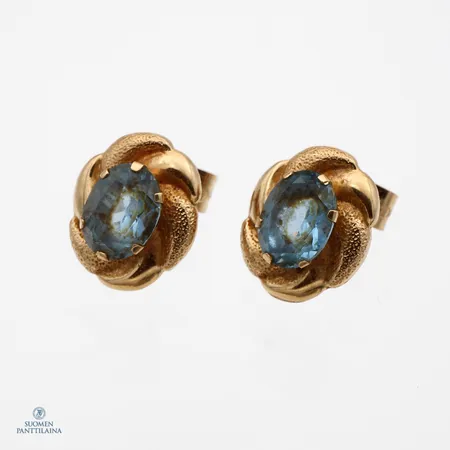 Kivikorvakorut, korkeus 13mm, 585br,  Paino: 2 g