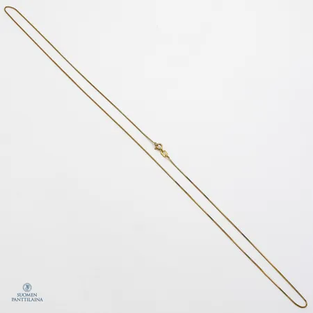 Venetsia-kaulaketju, pituus 50,5cm, 585,  Paino: 1,1 g