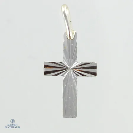 Ristiriipus, korkeus 17mm, 925,  Paino: 0,4 g