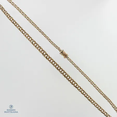 Bismarck-kaulaketju, pituus 47,5cm, 585,  Paino: 14,5 g