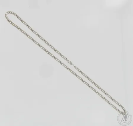 Panssarikaulaketju, pituus 60cm, leveys 5mm, 925,  Paino: 27,6 g