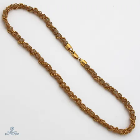 Kaulaketju, pituus 41,5cm, leveys 6,2mm, 875,  Paino: 20,3 g