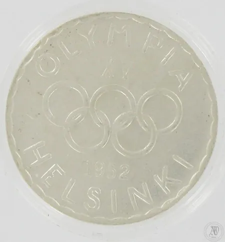 Olympiaraha, Suomi, 500 markkaa, Olympia XV Helsinki 1952, 500, Paino: 12,1 g
