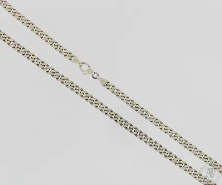Panssarikaulaketju, pituus 50,5cm, leveys 5,3mm, 925,  Paino: 30 g