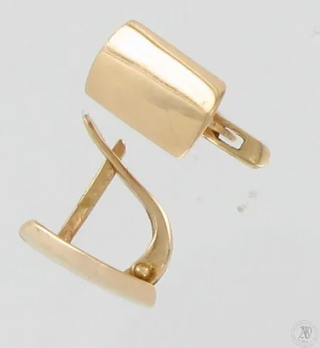 Korvakorut, korkeus 12mm, leveys 7mm, 585,  Paino: 1,7 g