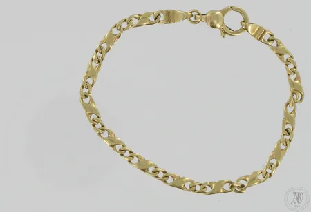 Ranneketju, pituus 190mm, leveys 4-10mm, 585,  Paino: 7,8 g